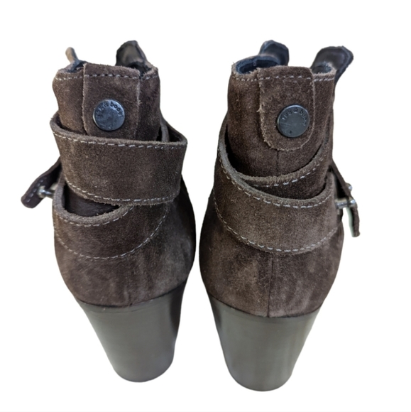 Rag & Bone Size 6 Brown harrow Suede Ankle Boots - Picture 5 of 8